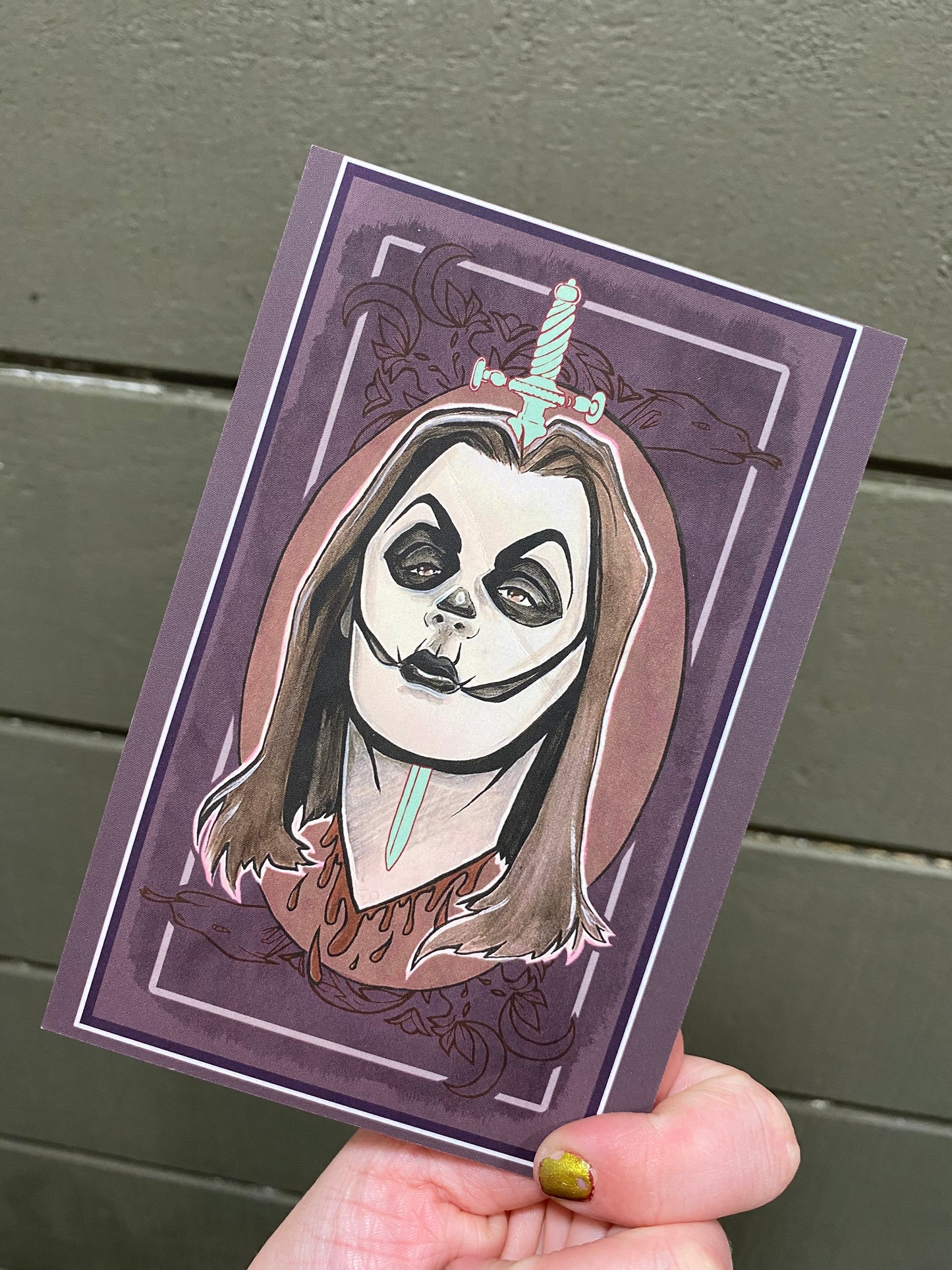 Frankie *postcard print*