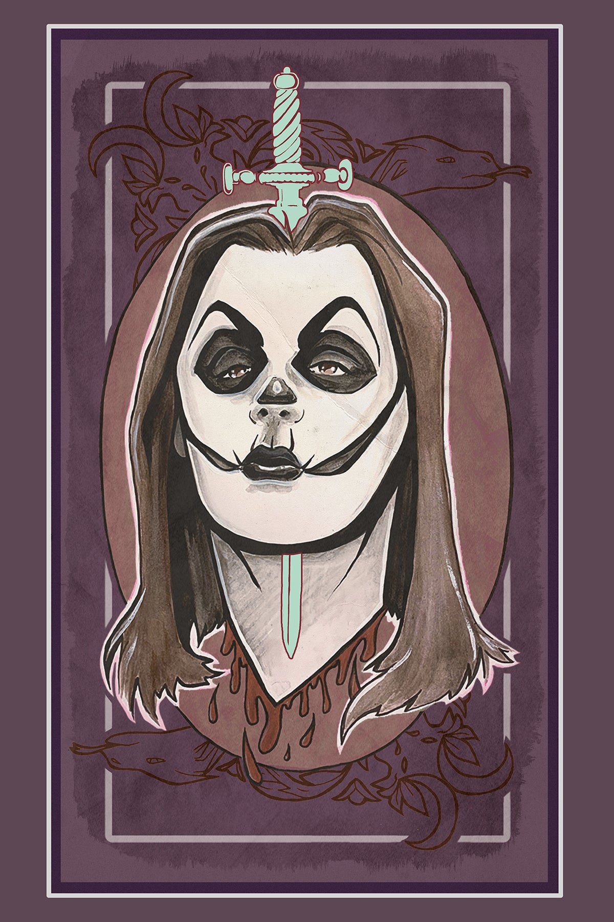 Frankie *postcard print*